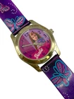 Vintage Barbie SII Seiko Watch Rotating Butterfly New Battery Purple Band