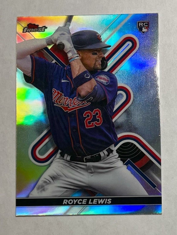 2022 Topps Finest #87 Royce Lewis Refractor RC  - Minnesota Twins Rookie