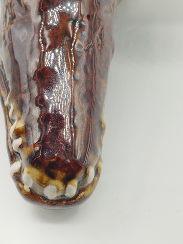 crocodile sculpture vintage ceramic west germany - Picture 4 of 23
