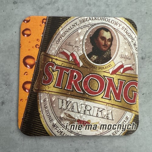 Bierdeckel Coaster Beermat #1036# Polen Warka