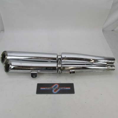 Harley Davidson OEM V Rod VRSC Exhaust Stock Muffler Pipes 65152-01A 65153-01A