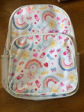 Rainbow Sun Print Backpack