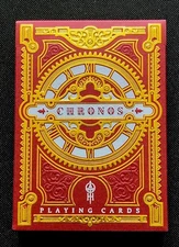 Chronos Red Players Edition Luxury Playing Card Deck Lotrek Oath #111/1000 New