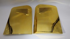 PS5 Gold Faceplate Cover Case for Original PS5 Disc Console Side Plates Shell