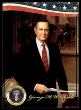 2018 POTUS Historic Autographs George HW Bush #41