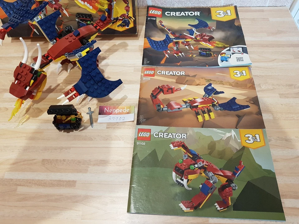 LEGO Creator 31102 Fire Dragon, Foto 4 von 5