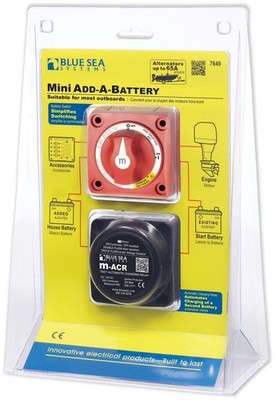 BLUE SEA 7649-BSS SOLENOID ADD A BATTERY MINI