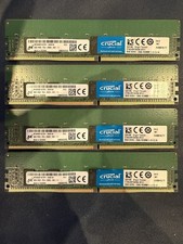 32GB 4x8GB Crucial Micron DDR4-2666 ECC Registered RDIMM Server RAM CT8G4RFS8266