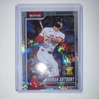 Topps 75 2026 Series 1 Rookie Silver Sandblast Glitter #189 Roman Anthony Card