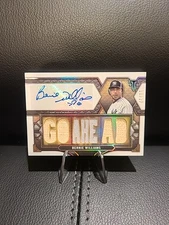 2022 Topps Tribute Bernie Williams Triple Relic Auto /27