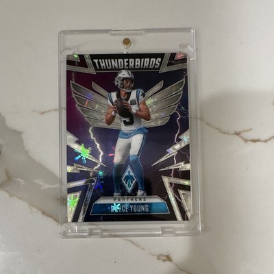 Panini 2025 Phoenix Thunderbirds Silver Winter Bryce Young Panthers #6 41/199