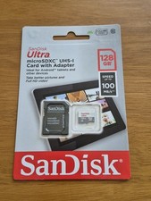 SanDisk Ultra microSDXC UHS -1 Card With Adapter 128GB 100MB/s
