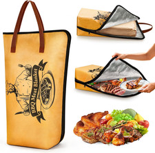 BBQ Blanket for Resting Meat, 21" Reusable Insulated BBQ Meat Resting Blanket Ba