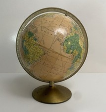 Vintage Rand McNally 12” Made in USA Globe With Soviet Union 1960-1970 READ