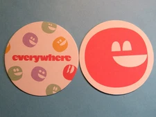 Brewery Coaster ~ EVERYWHERE Beer Co ~ Orange, California & Portland, OREGON