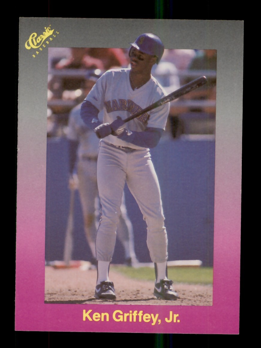 1989 CLASSIC UPDATE PURPLE TRAVEL EDITION #193 KEN GRIFFEY JR ROOKIE RC