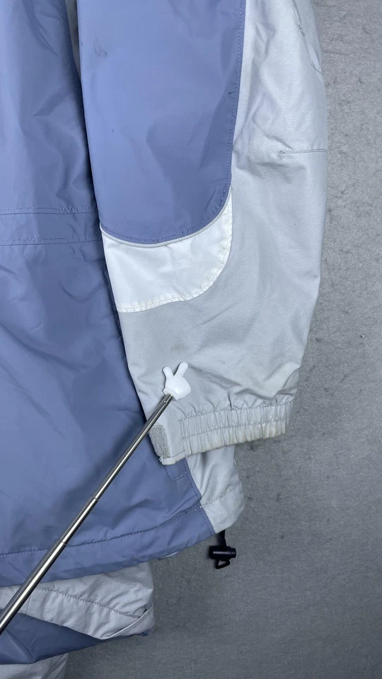 Jaqueta de esqui vintage Columbia feminina XL roxa cinza intercambiável 3 em 1 anos 90 - Imagem 4 de 4