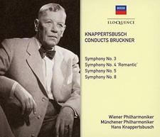 HANS KNAPPERTSBUSCH - DECCA  WESTMINSTER BRUCKNER - New CD - V4z