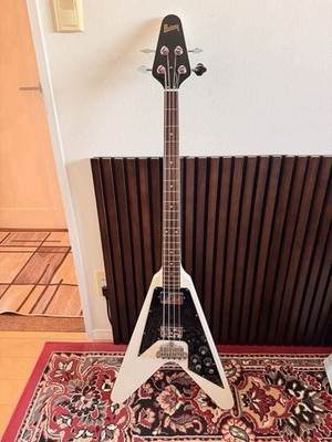 Excellent beauty / discontinued / rare model] Burny Flying V White