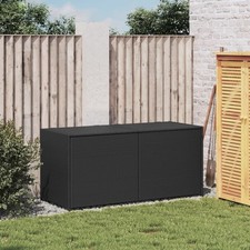 Poly Rattan Gartentruhe Auflagenbox Gartentruhe Truhe Kissenbox Kiste Gartenbox