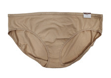 Plus Size 22/24 Lane Bryant Cacique Cotton Hipster Beige Panty/Underwear