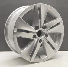 VOLKSWAGEN VW GOLF MK8 16" SILVER ALLOY WHEEL 5H06010258Z8 NORFOLK GENUINE X1