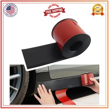16.4ft Universal Car Side Skirt Bumper Guard Self-Adhesive Body Protector Trim