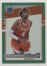 2021 Chronicles Draft Picks Donruss Optic Rated Rookies Green Greg Brown III 1u6