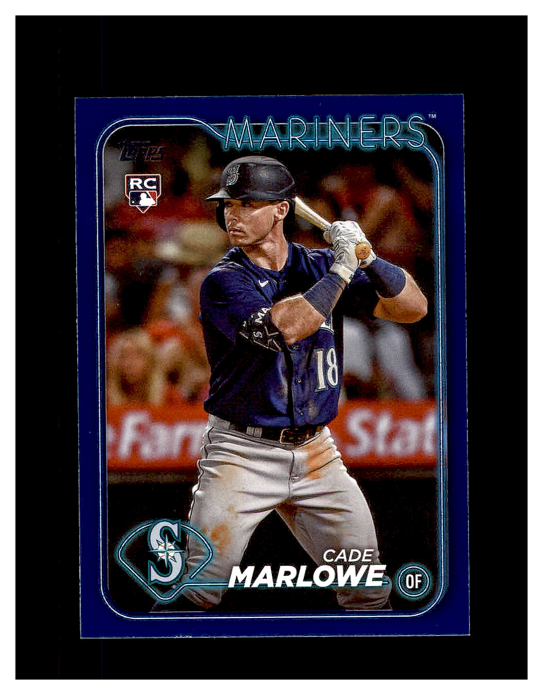 2024 Topps Series 1 - Cade Marlowe #286 Royal Blue (RC)