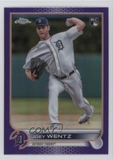 2022 Topps Chrome Update Purple Refractor Joey Wentz #USC13 1t2c