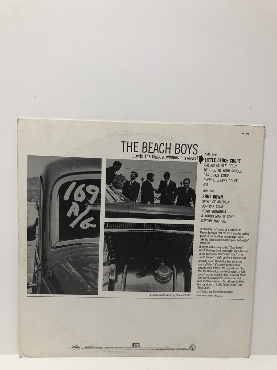 THE BEACH BOYS - Little Deuce Coupe Capitol SM-1998 Surf 1976