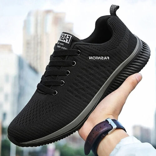 Men Sport Shoes Lightweight Running Sneakers Walking Casual Breathable Shoes