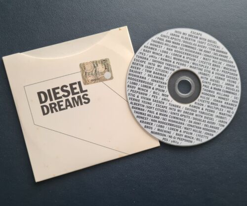 Rare Diesel Dreams CD-Rom, Campaign 2004,  2000s, Noughties, Y2K Fashion Archive - Zdjęcie 1 z 13