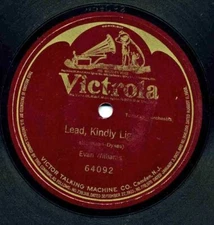 Lead, Kindly Light by Evan Williams 78 RPM Victrola 64092