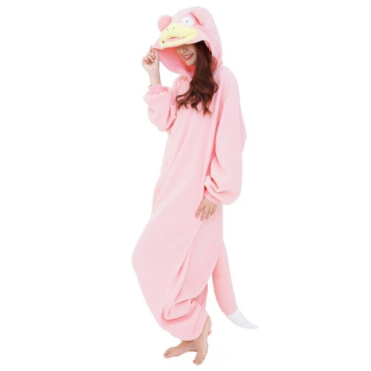 SAZAC Pokemon Slowpok  Kigurumi  Cosplay Costume Halloween One Size Adult  Japan - Image 4 of 4