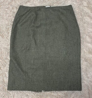 NWT Black Label Evan Picone size 4 Pencil Skirt Taupe Lined