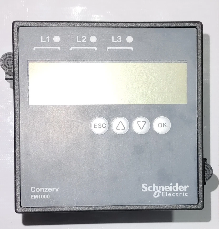 SCHNEIDER EM1000 DIGITAL POWER AND ENERGY METER TENSION 44-300VAC LIVRAISON R... - Photo 2/4