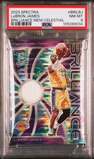 2023-24 Panini Spectra - Brilliance LeBron James #BRI-LBJ Celestial Prizm /99...