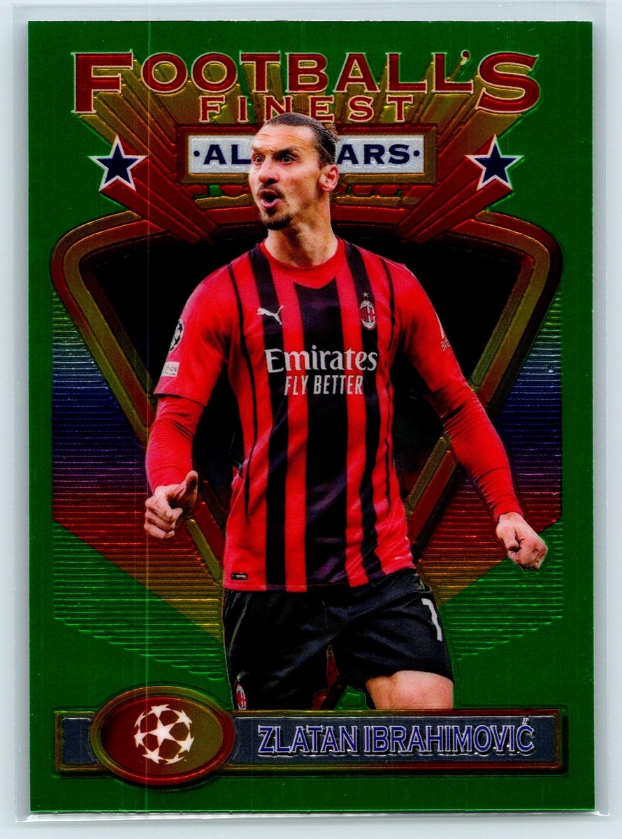 Zlatan Ibrahimović 2022 Topps Finest Flashbacks A.C. Milan #199 | eBay