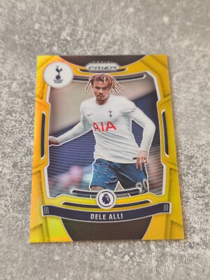 Dele Alli - 2021-22 Panini Prizm Premier League Gold Prizm /10 #164 Tottenham 