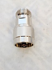 2 LOT UHF Male PL259 to N Female M/F Straight Coax RF Adapter USA STOCK