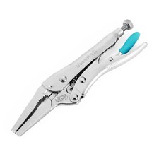 DURATECH 6-1/2Inch Long Nose Locking Pliers, Premium Cr-V Construction, Long ...