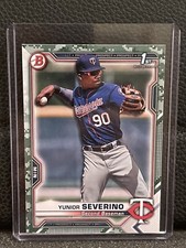 2021 Bowman Prospects CAMO Yunior Severino #BP-140 Minnesota Twins