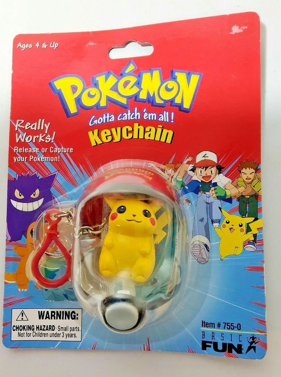 Pokemon keychain best sale 1999