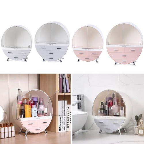 Make up Organizer Dust-Proof Cosmetics Case Desktop Dressing Storage Drawer Box