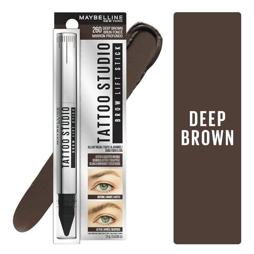 36x Maybelline Tattoo Studio Brow Lift Eyebrow Pen 1.1g 260 Deep Brown - Picture 8 of 8