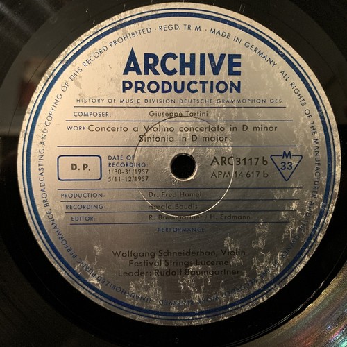 ENRICO MAINARDI cello / WOLFGANG SCHNEIDERHAN violin TARTINI - ARCHIVE LP 1959.. - Picture 5 of 5
