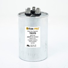 Diversitech TRCFD3575 Run Capacitor, 35/7.5 mfd 440/370V Dual Round Titan Pro