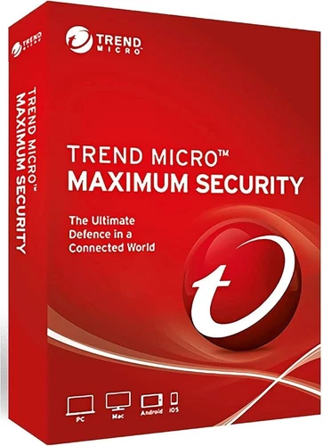 Antivirus Trend Micro Maximum Security 1 year 3 Device 2025 Fast Shipping