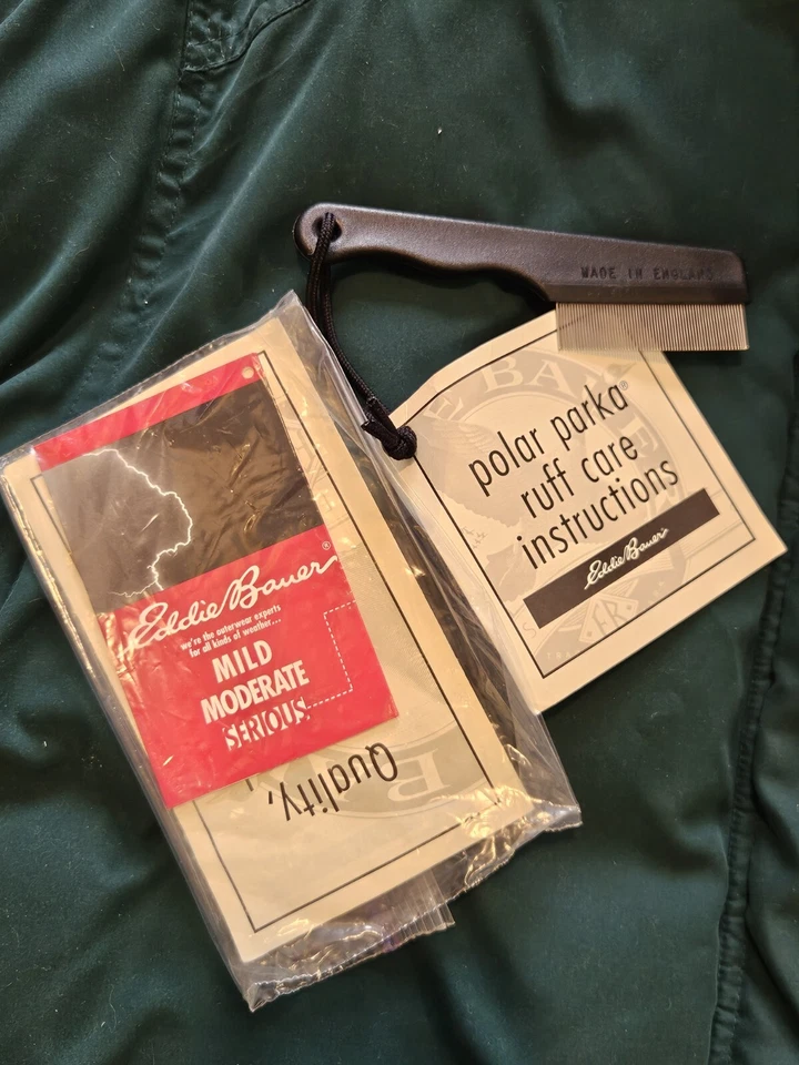 Abrigo EDDIE BAUER Mujer De Colección PREMIER POLAR PARKA Plumón de Ganso/Piel Talla Grande Foto 2 de 4